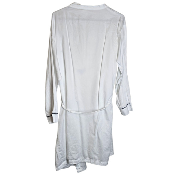 Royal Highnies 100% Pima Cotton White Robe with Crown Logo XL - Picture 4 of 7